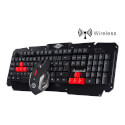 Teclado/Raton/Alfombrilla Woxter Gaming Stinger Fx95 W Kit | Quonty.com | GM26-044