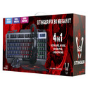 Combo Teclado/Raton/Auriculares Woxter Gaming Stinger Fx80 | Quonty.com | GM26-004