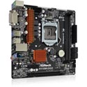 Placa Asrock H110m-Dgs R3.0 Intel1151 Ddr4 Dvi Pcie3.0 Sata3 | Quonty.com | 90-MXB4B0-A0UAYZ