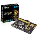 Placa Asus H81m-C Intel1150 2ddr3 Dvi Sata3 Usb3.0 | Quonty.com | 90MB0GT0-M0EAY0