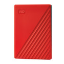 Hdd Wd Externo 2.5&Quot; 4tb My Passport Rojo | Quonty.com | WDBPKJ0040BRD-WESN