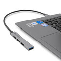 Hub Coolbox 4ptos 1usb3.0 + 3usb2.0 | Quonty.com | COO-HUB195