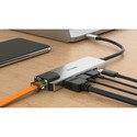 Hub D-Link Dub-M520 2ptos Usb3.0/1pto Hdmi/1pto Usb-C/1pto Rj45 Gris | Quonty.com | DUB-M520