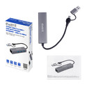 Hub Ewent Ew1159 3ptos Usb-A 3.2 Gen1 1pto Rj-45 Compatible Con Usb-C/Usb-A | Quonty.com | EW1159