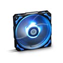 Ventilador Nox Hfan 12cm 1.600rpm Leds-Azules | Quonty.com | HXHUMMERF120LB