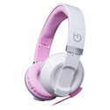 Auriculares Diadema Hiditec Cool Kids Rosa Blanco | Quonty.com | WHP010004