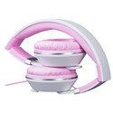 Auriculares Diadema Hiditec Cool Kids Rosa Blanco | Quonty.com | WHP010004