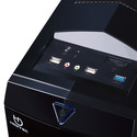 Caja Semitorre/Matx Hiditec Ng-X1 Usb3.0 Negro | Quonty.com | CHA010004
