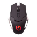 Raton Hiditec Gaming Inox Mg30inox02 Laser 3500dpi Usb | Quonty.com | MG30INOX02