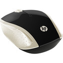 Ratón Hp 200 Inalámbrico Negro,Oro | Quonty.com | 2HU83AA
