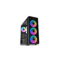Caja Semitorre Nox Hummer Tgm S/Fuente Usb3.0 Negro Rgb | Quonty.com | NXHUMMERTGM