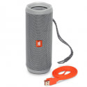 Altavoz Inalámbrico Jbl Flip 4 Grey - 2*8w - Bluetooth | Quonty.com | JBLFLIP4GRY