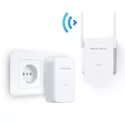 Kit 2 Plc/Powerline Mercusys Mp510kit Rj45-1000mbps Wifi300mbps | Quonty.com | MP510KIT