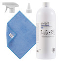 Kit De Limpieza De Pantallas Ewent Ew5680 1000ml C/Paño De Microfibra 30x30cm | Quonty.com | EW5680