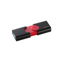 Pendrive 128gb Usb 3.0 Kingston Data Traveler 106 Negro Rojo | Quonty.com | DT106/128GB