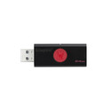 Pendrive Kingston Traveler 106 64gb Usb 3.0 Negro/Rojo | Quonty.com | DT106/64GB