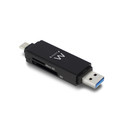 Lector Tarjetas Ewent Ew1075 Usb3.2 Conector Usb-C/Usb-A | Quonty.com | EW1075