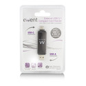 Lector Tarjetas Ewent Ew1075 Usb3.2 Conector Usb-C/Usb-A | Quonty.com | EW1075