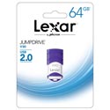 Pendrive Lexar 64gb Usb2.0 V30 Blanco/Morado | Quonty.com | LJDV30-64GABEU