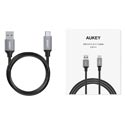 Cable Aukey Usb3.0 A/M - Usb Tipo-C Macho 1,0m Negro | Quonty.com | CB-CD2