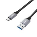 Cable Aukey Usb3.0 A/M - Usb Tipo-C Macho 1,0m Negro | Quonty.com | CB-CD2