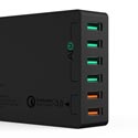 Cargador Usb Pared Aukey Pa-T11 6ptos (4+2 Rapido) | Quonty.com | PA-T11