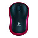 Raton Logitech M185 Optico 1000dpi Inalambrico Rojo | Quonty.com | 910-002237