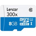 Microsd Lexar 8gb Cl10 Uhs-I Adaptador Sd | Quonty.com | LSDMI8GBBBEU300A
