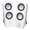 Altavoces Logitech Z200 2.0 10w Blanco | Quonty.com | 980-000811