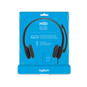 Auriculares Diadema Logitech H151 Con Micrófono | Quonty.com | 981-000589