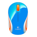 Ratón Mini Logitech M187 Usb Azul | Quonty.com | 910-002733