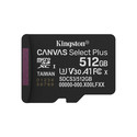 Microsd Kingston 512gb Cl10 Canvas Select Plus + Adaptador | Quonty.com | SDCS3/512GB
