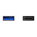 Mini Adaptador Aisens Aluminio Usb3.2 Usb-C/M - A/H Gen1 3a Gris | Quonty.com | A108-0718