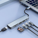 Mini Docking Station Coolbox C61 Usb-C Pd 100w | Quonty.com | COO-DOCK-C-61