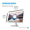Monitor 21.5&Quot;Fhd Hp M22f 1090x1080 Ips 1*Hdmi/1*Vga Negro/Plata | Quonty.com | 2D9J9AA