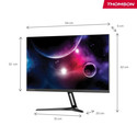 Monitor Thomson Gaming 24&Quot;Fhd 1920x1080 180hz 1ms 2*Hdmi/1*Dp Negro | Quonty.com | M24FG2Y14