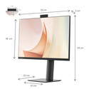Monitor Thomson Supreme Business 27&Quot;Fhd 1920x1080 100hz 5ms 1*Hdmi/Vga Webcam Negro | Quonty.com | M27FB7C14V
