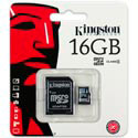 Microsd Kingston 16gb Cl4 Adaptador | Quonty.com | SDC4/16GB