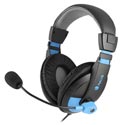 Auriculares C/Microfono Ngs Msx9 Pro Blue Negro/Azul | Quonty.com | MSX9PROBLUE