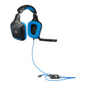 Auriculares Logitech G430 C/Microfono Gaming Negro/Azul | Quonty.com | 981-000537