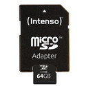 Microsd Intenso 3413490 Clase 10 64gb C/Adapt | Quonty.com | 3413490