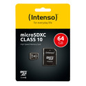 Microsd Intenso 3413490 Clase 10 64gb C/Adapt | Quonty.com | 3413490