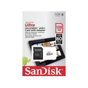 Microsd Sandisk 128gb Clase10 Uhs-1 Adaptador Sd | Quonty.com | SDSQUNS-128G-GN6TA