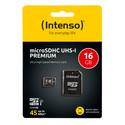 Microsd Intenso 3423470 Uhs-I Premium 16gb C/Adap | Quonty.com | 3423470