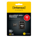 Micro Sdintenso 3423480 Uhs-I Premium 32gb C/Adap | Quonty.com | 3423480