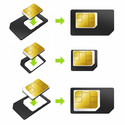 Pack Muvit 3 Adaptadores Memoria Sim Para Nanosim Y Microsim | Quonty.com | MUMIC0003