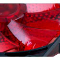 Ventilador Nox Cool Fan 12cm 1.200rpm Leds-Rojos | Quonty.com | NXCFAN120LR