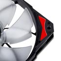 Ventilador Nox Hfan 12cm 1.600rpm Leds-Rojos | Quonty.com | NXHUMMERF120LR