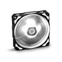 Ventilador Nox Hfan 12cm 1.600rpm Leds-Blancos | Quonty.com | NXHUMMERF120LW