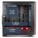 Caja Semitorre/Atx Nox Hummer Mc Usb3.0 Negra Leds | Quonty.com | NXHUMMERMCB